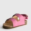 Slingback-sandaler med stropper med to spenner