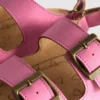 Slingback-sandaler med stropper med to spenner