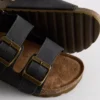Slingback-sandaler med stropper med to spenner