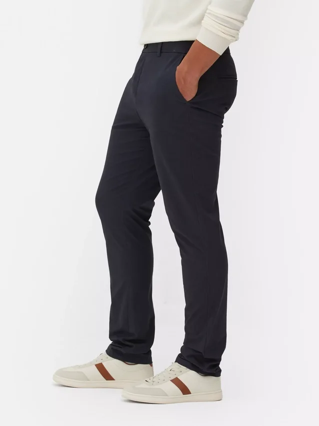 Smal passform, stretch-chinoer