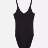 Sømløs bodysuit med rund hals og Shapewear-effekt