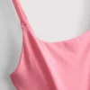 Sømløs, kort cami-top