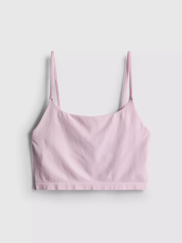 Sømløs, kort cami-top