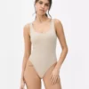 Sømløs ribbet body