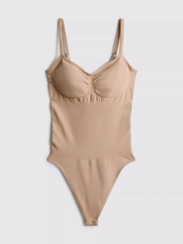 Sømløs Shapewear-bodysuit med tanga
