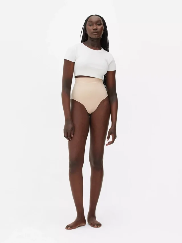 Sømløs Shapewear tanga med høy midje