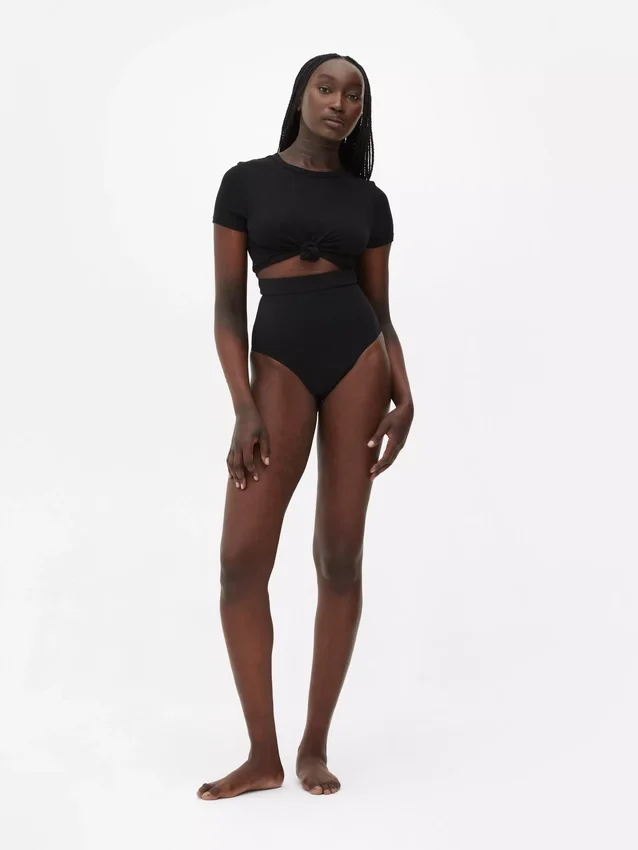 Sømløs Shapewear tanga med høy midje