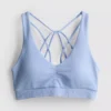 Sømløs, stroppet aktiv crop-top