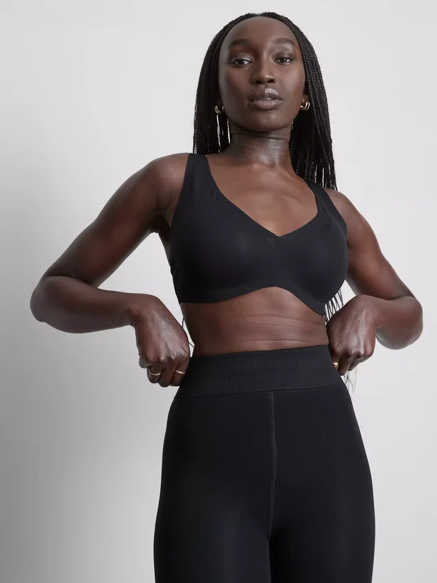 Sømløs, utjevnende bralette