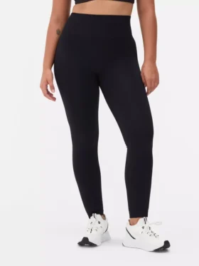 Sømløse leggings med høy midje