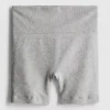 Sømløse ribbestrikkede treningsshorts