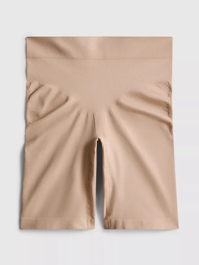 Sømløse shorts med rumpeheving