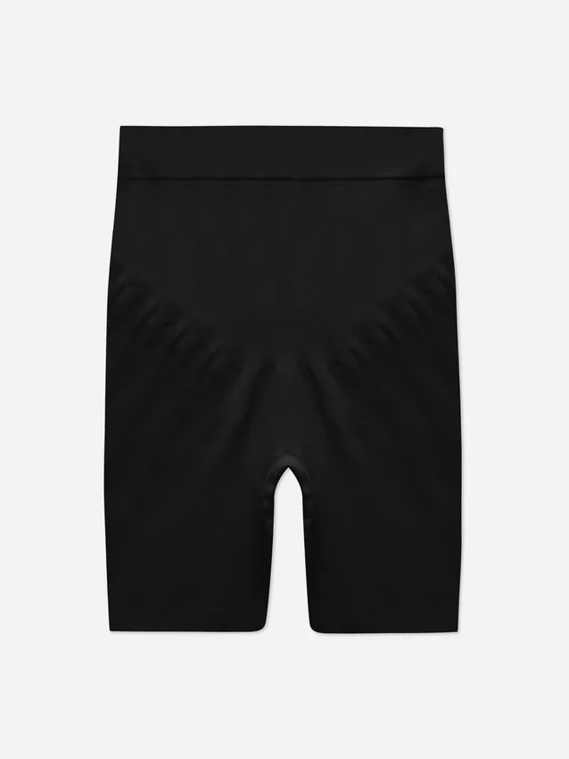 Sømløse shorts med rumpeheving