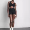 Smørmyk, rynket crop-top