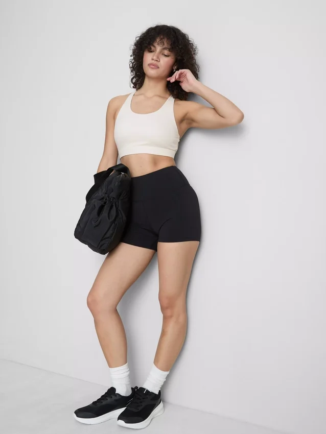 Smørmyk, stroppet crop-top