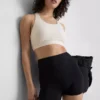 Smørmyk, stroppet crop-top