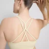 Smørmyk, stroppet crop-top