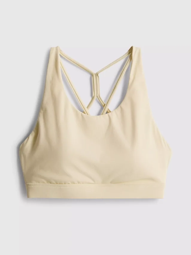 Smørmyk, stroppet crop-top