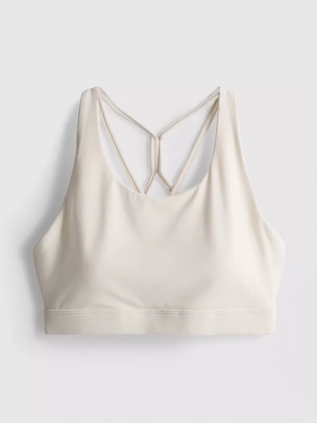 Smørmyk, stroppet crop-top