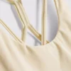 Smørmyk, stroppet crop-top