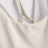 Smørmyk, stroppet crop-top