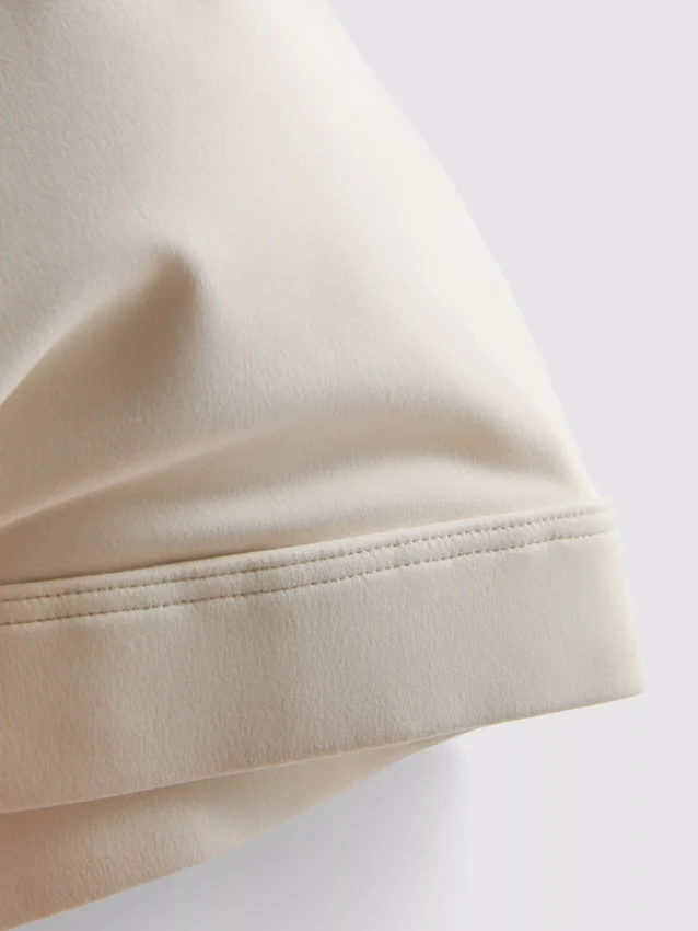 Smørmyk, stroppet crop-top