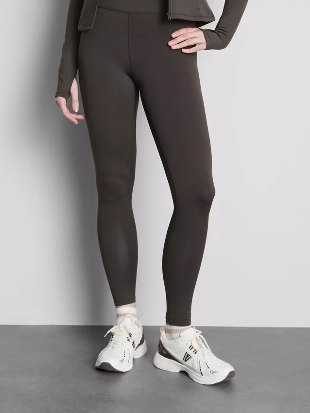 Smørmyke leggings med høy midje til trening