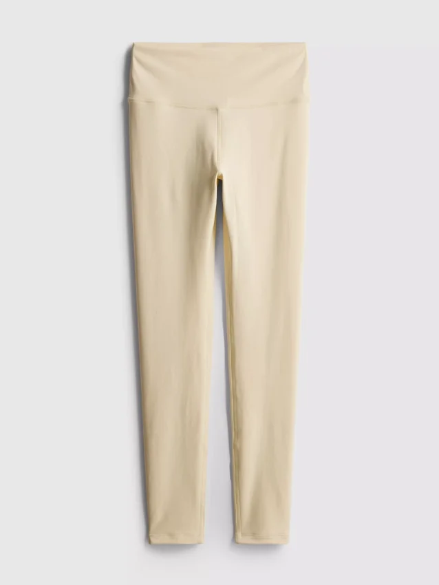 Smørmyke leggings med høy midje til trening