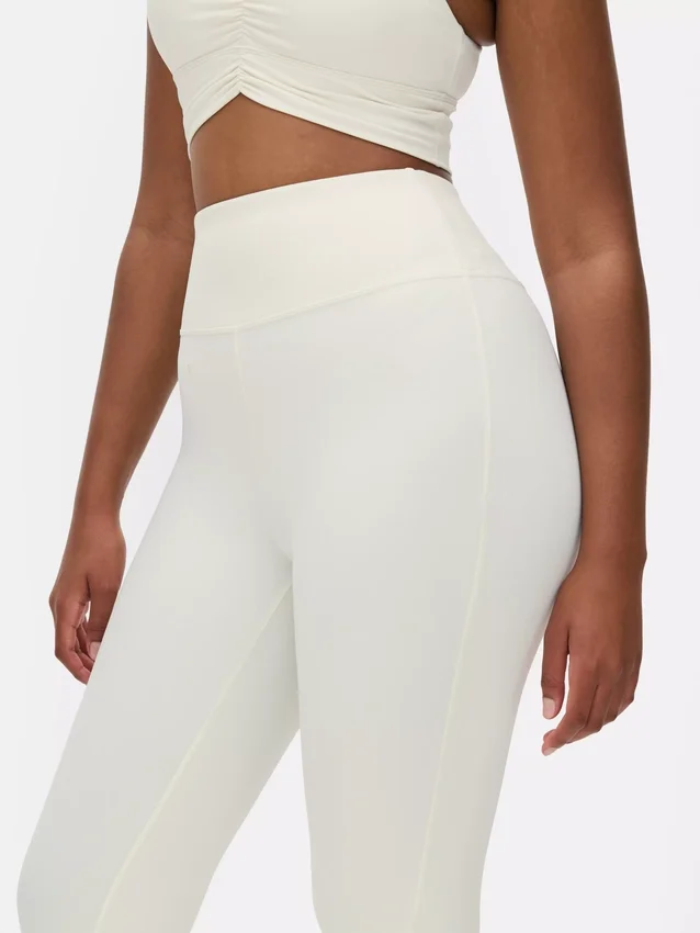 Smørmyke leggings med utvidet ben
