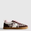 Sneakers med gummisåle og dyremønster