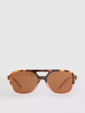 Solbriller i aviator-stil av akryl