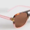 Solbriller i aviator-stil av akryl