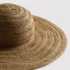 Solhatt med bred brem