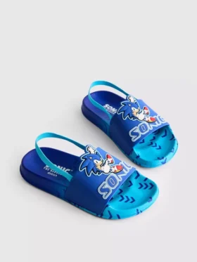 Sonic the Hedgehog-klogger med stropp bak