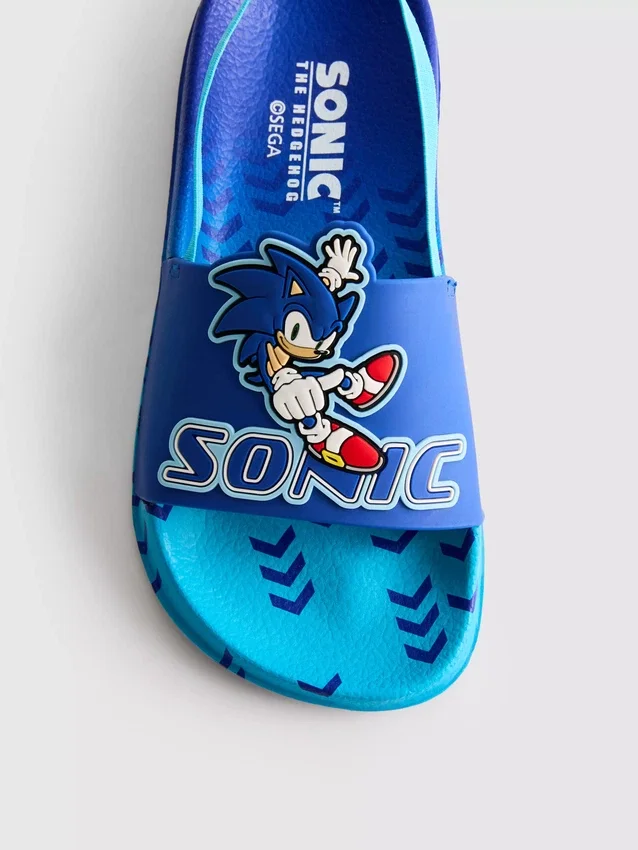 Sonic the Hedgehog-klogger med stropp bak