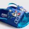 Sonic the Hedgehog-klogger med stropp bak
