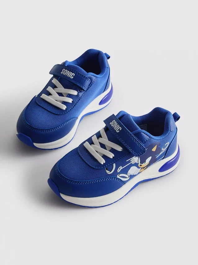 Sonic the Hedgehog-sneakers med lys