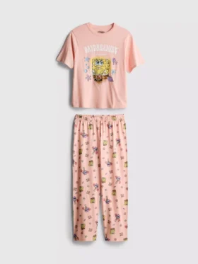 SpongeBob SquarePants-pysjamaser i bomull med figurmotiv