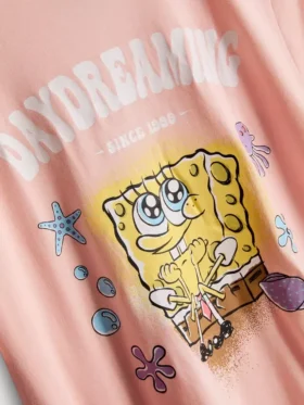 SpongeBob SquarePants-pysjamaser i bomull med figurmotiv
