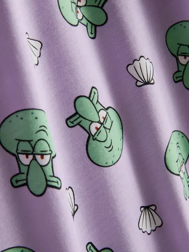 SpongeBob SquarePants-pysjamaser i bomull med grafisk trykk