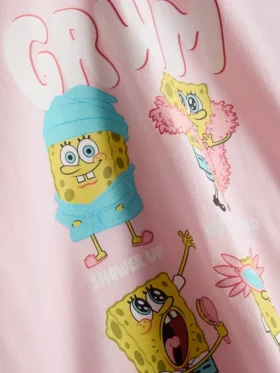 SpongeBob SquarePants-pysjamaser med kort ben og motiv