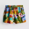 Strandshorts med trykk