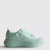Strikkede sneakers med snøring