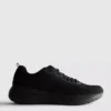 Strikkede sneakers med snøring