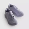 Strikkede sneakers med snøring