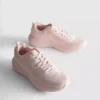 Strikkede sneakers med snøring