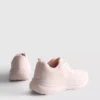 Strikkede sneakers med snøring