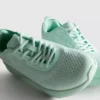Strikkede sneakers med snøring