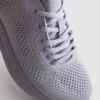 Strikkede sneakers med snøring