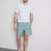 Strikket kort pyjamasett med shorts